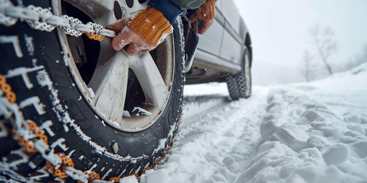 Comment mettre des chaines neige ?
