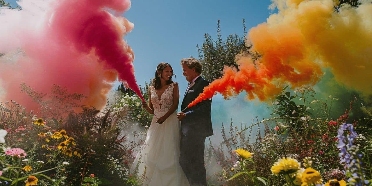 Fumigène mariage : quels sont les modèles disponibles ?