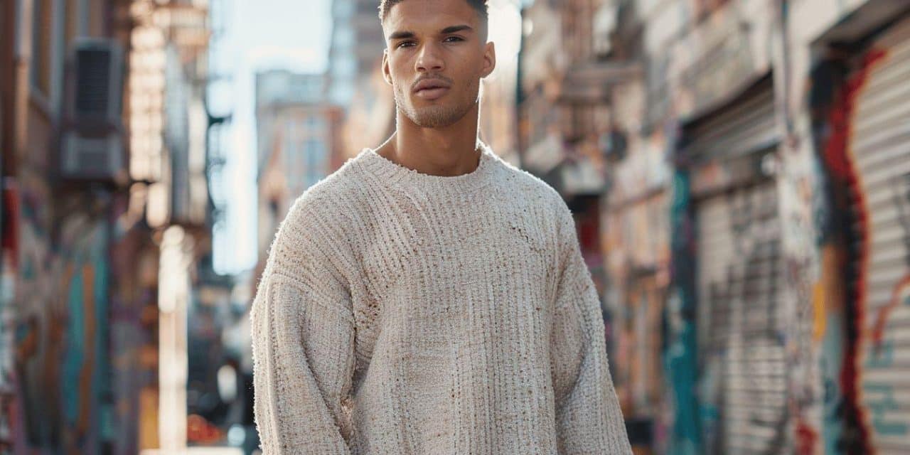 Le sweat homme revisité