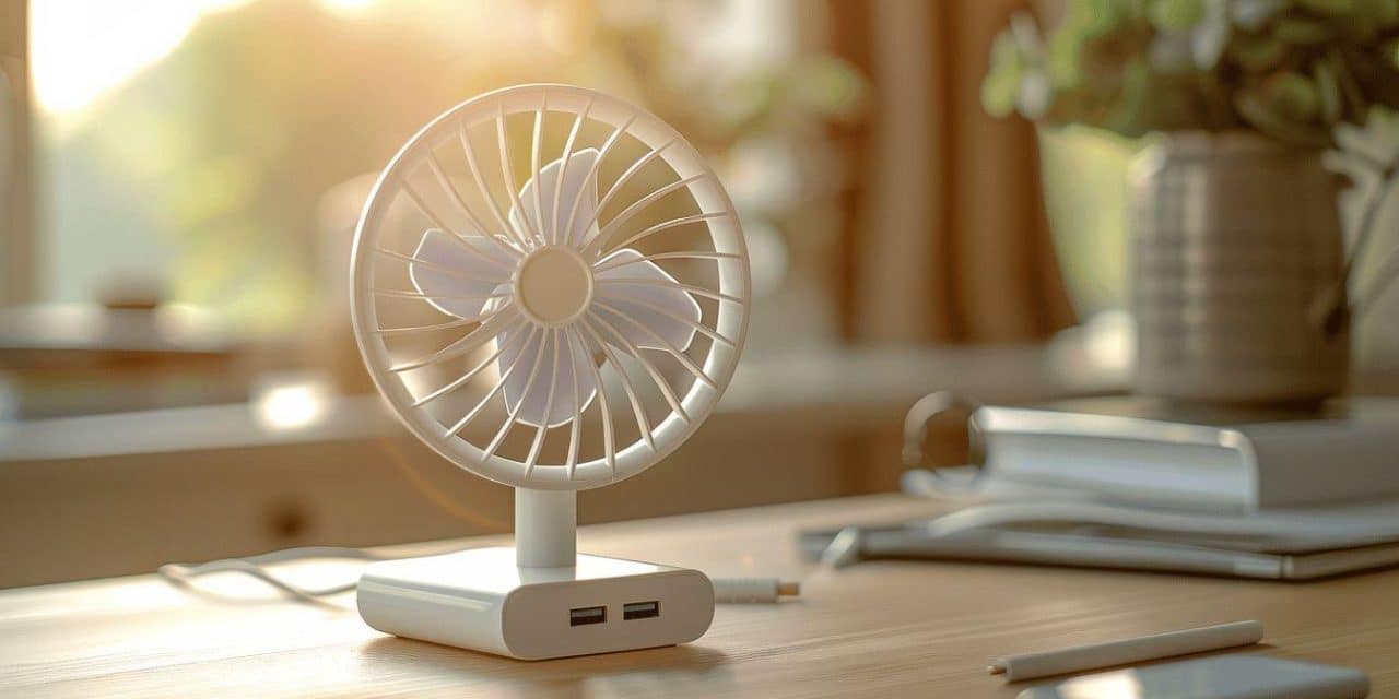 Où acheter un mini ventilateur de bureau usb ?