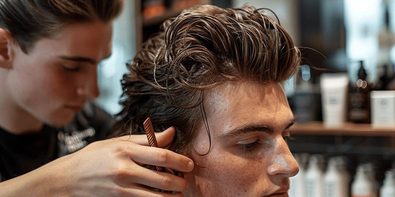 Une coupe de cheveux homme cheveux épais est une affaire de coiffeur professionnel