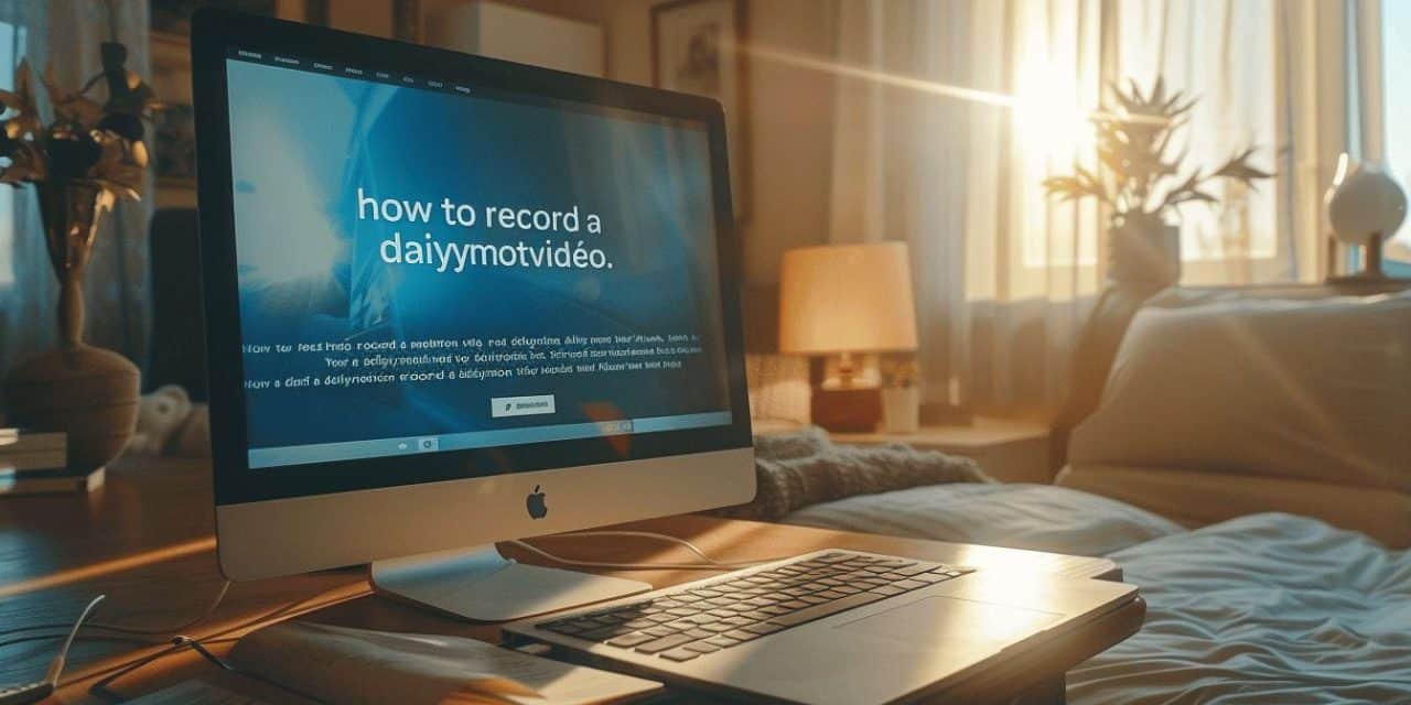 Comment enregistrer une video dailymotion ?